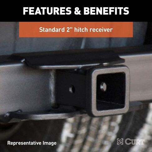 CURT 15928 Class 5 Weld-On Hitch, 2-Inch Receiver, 44-In Frames, 18" Drop in Saudi Arabia
