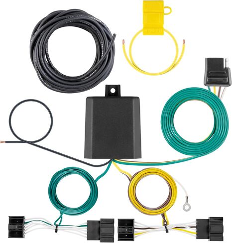 CURT 56543 Vehicle-Side Custom 4-Pin Trailer Wiring Harness, Fits Select BMW X3 in Saudi Arabia
