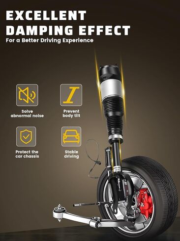 OCPTY Front Air Suspension Struts Assembly Shock Absorber Fit for 2014-2015 for Mercedes-Benz GL500, 2013-2015 for Mercedes-Benz GL550, 2013-2015 for Mercedes-Benz GL350 (Pack of 2) in Saudi Arabia