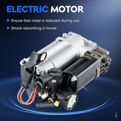 مضخة ضاغط التعليق الجوي ملاءمة لـ Mercedes Benz E-Class W220 W211 W219 S211 CLS500 CLS55 AMG CLS63 AMG / S430 S500 S600 / E320 E430 E500 E55 AMG E63 AMG W / RELAY ، استبدال لـ 0025427219 in Saudi Arabia