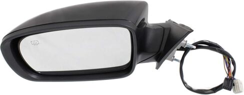 Garage-Pro Side Side Power Power Power Fower for Dodge Charger 2011-2019 مع الذاكرة ؛ بدون مراقبة البقعة العمياء ومصباح البركة القابل للطلاء in Kuwait