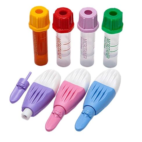 BD Medical Systems 366593 Microtainer Contact-Activated Lancet, 21 Gauge, 1.8 mm Size, Pink (Pack of 200) in Saudi Arabia