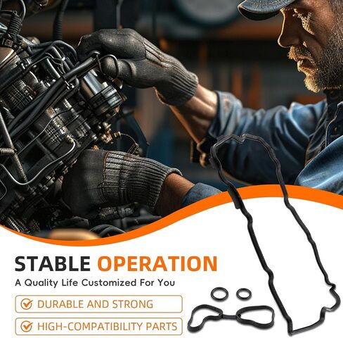 VS50770R محرك صمام الغطاء مجموعة طوقا مجموعة متوافقة مع Infiniti EX35 FX35 G25 G35 JX35 M35 Q50 in Saudi Arabia