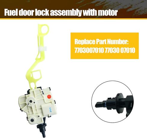 77030-07010 Fuel Door Lock Assembly with Motor Fit for Toyota Camry 2018-2022 Avalon 2019-2022 Replace 7703007010 in Saudi Arabia