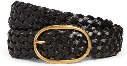 Madewell Women's Woven Oval Buckle Belt in Saudi Arabia