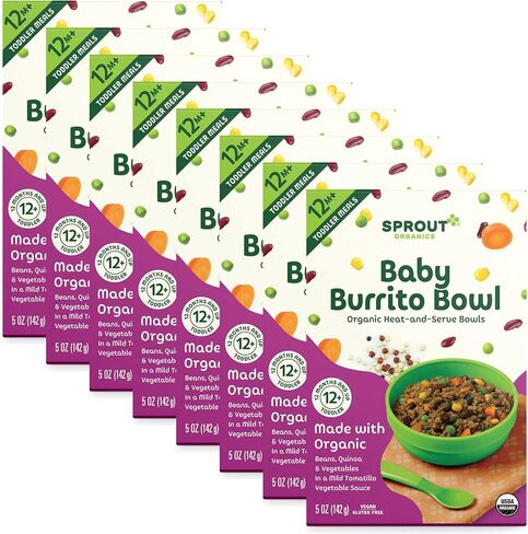 Sprout Organics, Toddler Meal, Veggie Hash Breakfast Bowl, 5 oz (8-count) in Saudi Arabia