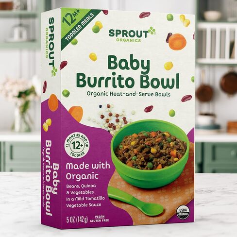 Sprout Organics, Toddler Meal, Veggie Hash Breakfast Bowl, 5 oz (8-count) in Saudi Arabia