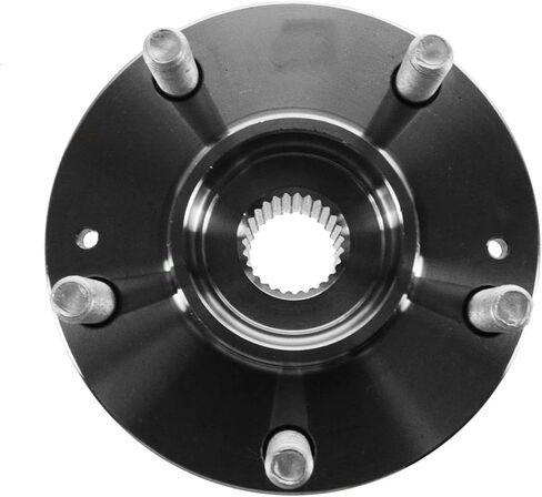 TRQ 2 Piece Front Wheel Bearing & Hub Kit Set Compatible with 2007-2012 Hyundai Elantra 2010-2013 Kia Forte Forte Koup in Saudi Arabia