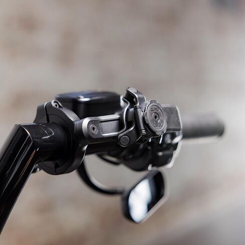 Quad Lock Motorcycle Handlebar Phone Mount PRO - Large with Vibration Dampener and MAG Phone Case for Galaxy S24 Ultra in Kuwait