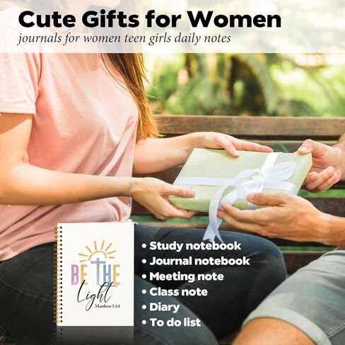 Christian Journals for Women, Pray on It Pray Over it Pray Through It Christian Bible Notebooks for Note Taking, Scripture Prayer Journal for Women, Bible Journaling Spiral Notebook 5.5x8.3 in Kuwait