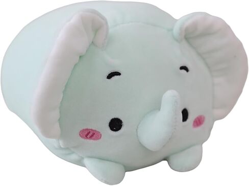 Cute Plush Pig Stuffed Squishy Animal Pig Cylindrical Body Pig Pillow,Super Soft Pig Hugging Toy Pillow Kids Kawaii Sleeping Pig Pillow Gifts for Bedding Decor or Home Decor 8-Inch in Kuwait