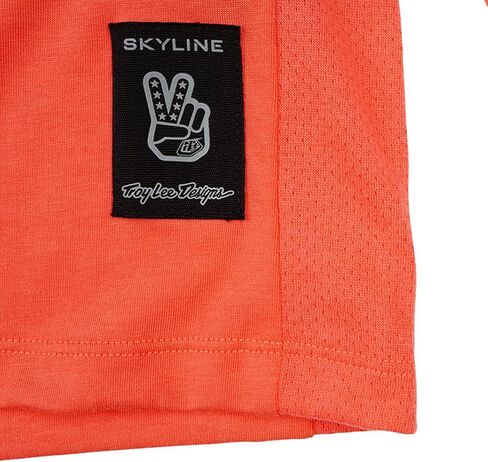 Troy Lee Designs Skyline Youth Long Sleeve Ride T-Shirt Jersey for Mountain Biking MTB BMX in Saudi Arabia