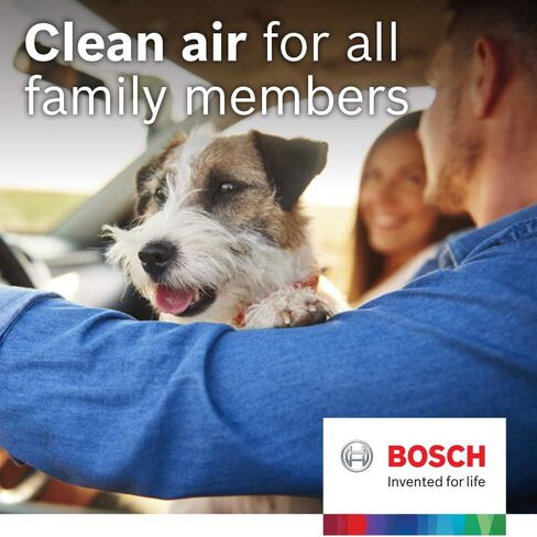 BOSCH 6048C HEPA Cabin Air Filter - Compatible with Select Ford Expedition, F Super Duty, F-150, F-150 Heritage, F-250, F-250 Super Duty, F-350, F-450, F-550; Lincoln Blackwood, Navigator in Saudi Arabia