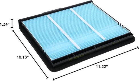 BOSCH 6048C HEPA Cabin Air Filter - Compatible with Select Ford Expedition, F Super Duty, F-150, F-150 Heritage, F-250, F-250 Super Duty, F-350, F-450, F-550; Lincoln Blackwood, Navigator in Saudi Arabia
