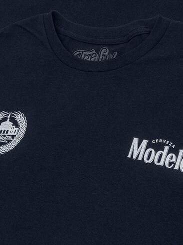 Tee Luv Men's Cerveza Modelo the Spirit Spirit Double-Side Beer Logo T-Shirt in Saudi Arabia