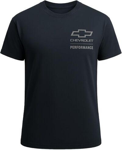 Chevrolet Performance American Flag T-Shirt - Officially Licensed Chevy USA Men's Tee in Saudi Arabia