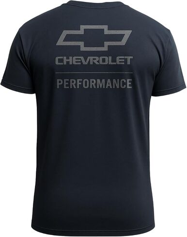 Chevrolet Performance American Flag T-Shirt - Officially Licensed Chevy USA Men's Tee in Saudi Arabia