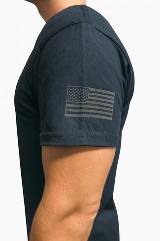 Chevrolet Performance American Flag T-Shirt - Officially Licensed Chevy USA Men's Tee in Saudi Arabia