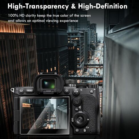Rieibi [3+3Pack] واقي شاشة لكاميرا Fujifilm X-H2S X-H2 LCD + واقي شاشة علوي PET - 0.25 مم صلابة 9H Fujifilm XH2S XH2 طبقة من الزجاج المقوى in Kuwait