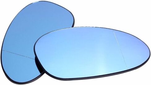 GSRECY Left Driver Side Mirror Glass Heated Blue Tinted Compatible with BMW 3 Series E90 E91 E92 E46 E93 325i 328i 328xi 335i 335xi 330i 330xi in Kuwait