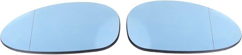 GSRECY Left Driver Side Mirror Glass Heated Blue Tinted Compatible with BMW 3 Series E90 E91 E92 E46 E93 325i 328i 328xi 335i 335xi 330i 330xi in Kuwait