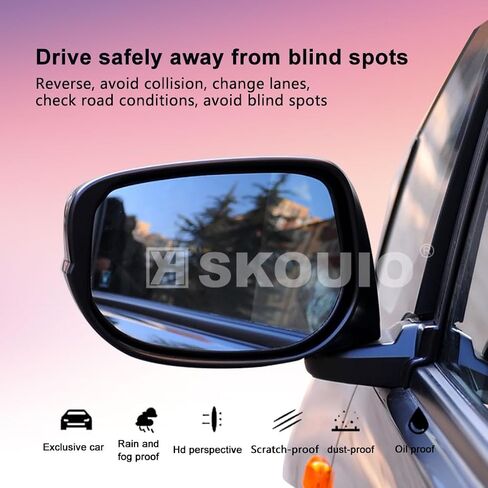 زجاج بديل للمرآة الجانبية للركاب لـ Honda Jazz/FIT 2009-2013 ، طاقة اللوحة الدائمة ذات السخان الجانبي الأيمن الزجاج المرآة لـ Honda Jazz/FIT 2009 2010 2011 2012 2013 Honda in Kuwait