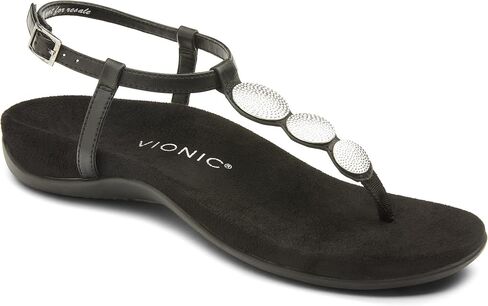 Vionic LIZBETH0209.5W Lizbeth Pewter Met Nappa 9.5W in Saudi Arabia