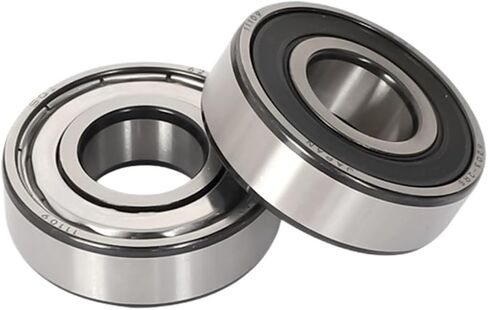 4pcs ABEC-5 6201 محامل عالية السرعة ختم معدني أخدود عميق تحمل 12 × 32 × 10 مم (ABEC 3،4PCS_ZZ) in Saudi Arabia