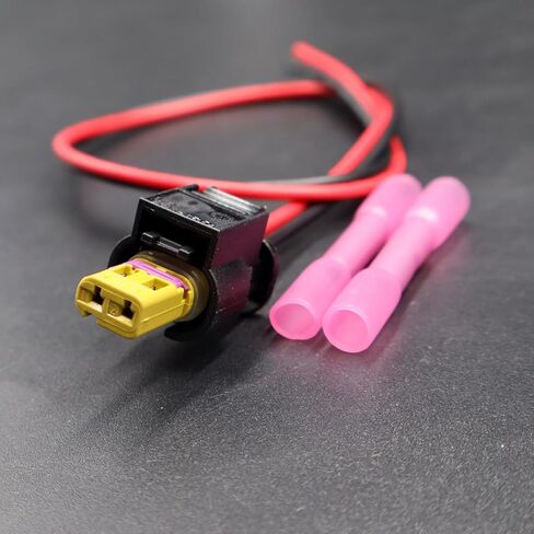 2 دبوس ضباب مصباح الضباب ضباب موصل متوافق مع VW Volkswagen GTI 2016-2020 Pigtly Plug Wiring Harness 07P973702 in Saudi Arabia
