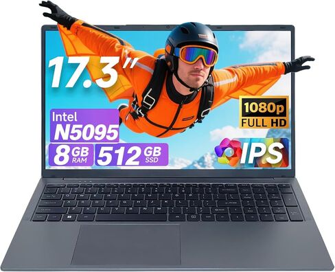 15.6 inch Laptop, RAM 4GB SSD 128GB, Celeron N5095, Window 11, WiFi, Bluetooth 4.2, USB 3.0, for Students and Business. in Saudi Arabia