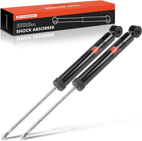 A-Premium Rear Pair (2) Shock Absorber Compatible with Volkswagen Jetta 2012-2018, Driver and Passenger Side in Saudi Arabia