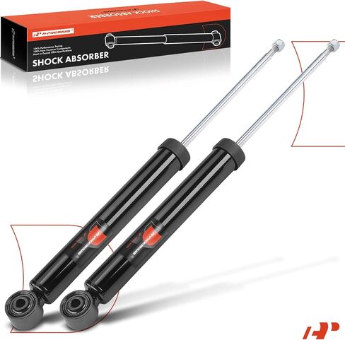 A-Premium Rear Pair (2) Shock Absorber Compatible with Volkswagen Jetta 2012-2018, Driver and Passenger Side in Saudi Arabia