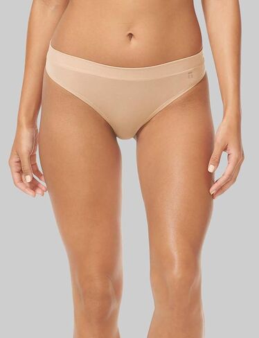 Tommy John Women's Supima Cool Cotton Thong Underwear, Soft Quick Dry Stretchy Fabric, Breathable Seamless, No Show Panties in Saudi Arabia