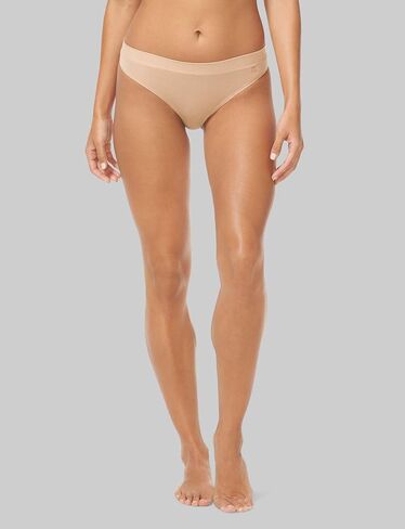 Tommy John Women's Supima Cool Cotton Thong Underwear, Soft Quick Dry Stretchy Fabric, Breathable Seamless, No Show Panties in Saudi Arabia