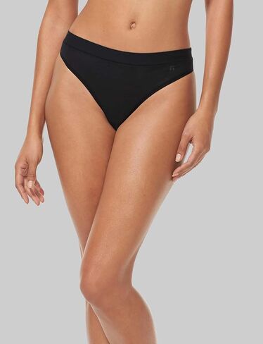Tommy John Women's Supima Cool Cotton Thong Underwear, Soft Quick Dry Stretchy Fabric, Breathable Seamless, No Show Panties in Saudi Arabia