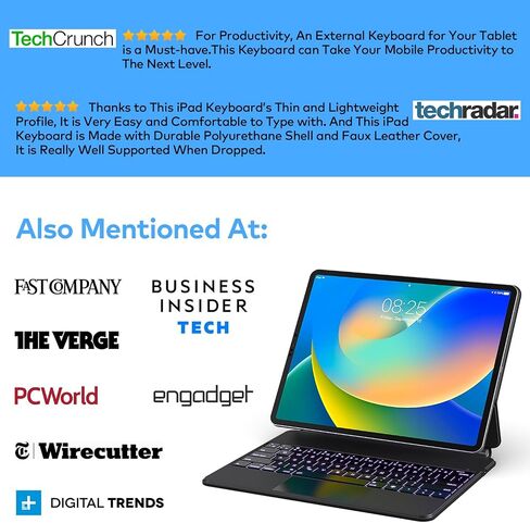 Keyboard Case Compatible with iPad Pro 13 inch 2024 in Saudi Arabia