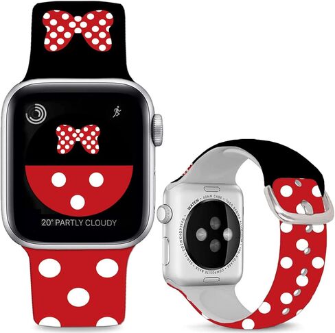 متوافق مع سوار ساعة Apple Stitch Lively 49mm/46mm/45mm/44mm/42mm (السلسلة 3 2 1)، حزام سيليكون سحري ناعم متوافق مع iWatch Series SE 10 9 8 7 6 5 4 3 2 1 للأطفال والرجال والنساء in Saudi Arabia