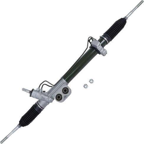 Detroit Axle - 4pc Rack and Pinion Kit for Nissan Armada Titan Pathfinder Armada Infiniti QX56 Power Steering Pump with Pulley Rack and Pinion Outer Tie Rods Replacement in Saudi Arabia