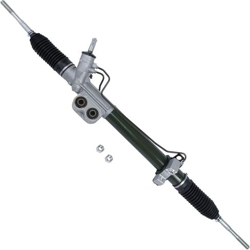 Detroit Axle - 4pc Rack and Pinion Kit for Nissan Armada Titan Pathfinder Armada Infiniti QX56 Power Steering Pump with Pulley Rack and Pinion Outer Tie Rods Replacement in Saudi Arabia