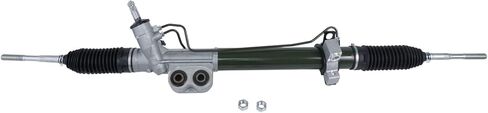 Detroit Axle - 4pc Rack and Pinion Kit for Nissan Armada Titan Pathfinder Armada Infiniti QX56 Power Steering Pump with Pulley Rack and Pinion Outer Tie Rods Replacement in Saudi Arabia