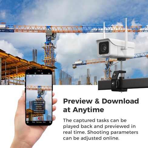 ATLI 4G LTE 4K وقت الفاصل الكاميرا مزدوجة النطاق WIFI WIFI البناء في الهواء الطلق 8MP دقة UHD 110 ° زاوية التحكم in Kuwait