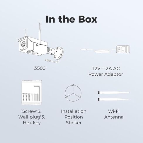 ATLI 4G LTE 4K وقت الفاصل الكاميرا مزدوجة النطاق WIFI WIFI البناء في الهواء الطلق 8MP دقة UHD 110 ° زاوية التحكم in Kuwait