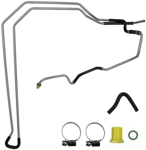 Power Steering Return Line Hose Assembly - From Gear - Compatible with 2006-2011 Chevy Impala (without Police Package) in Saudi Arabia