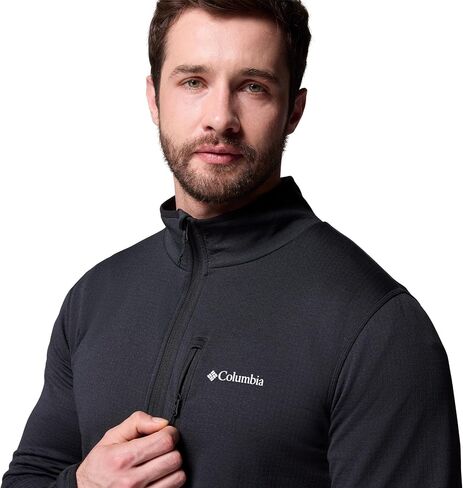 Columbia Men's Essential Hike Grid Fleece Full Zip in Saudi Arabia