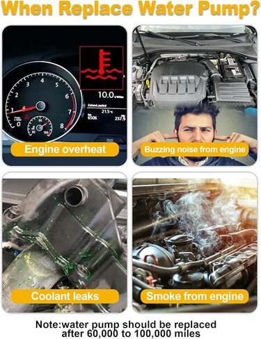 06L121012A مضخة ترموستات مضخة ترموستات مضخة المياه الكهربائية مع حشيات لـ A3 Q3 Q7 Beetle Passat 2.0L استبدال OE 06L12111J ، 06L121111H ، 06L121111G in Saudi Arabia
