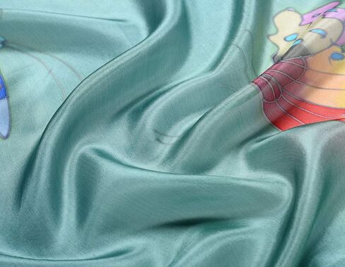 Invisible World Women's 100% Mulberry Silk Scarf Long Hand Painted Butterfly in Saudi Arabia