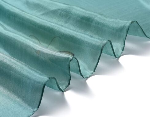 Invisible World Women's 100% Mulberry Silk Scarf Long Hand Painted Butterfly in Saudi Arabia