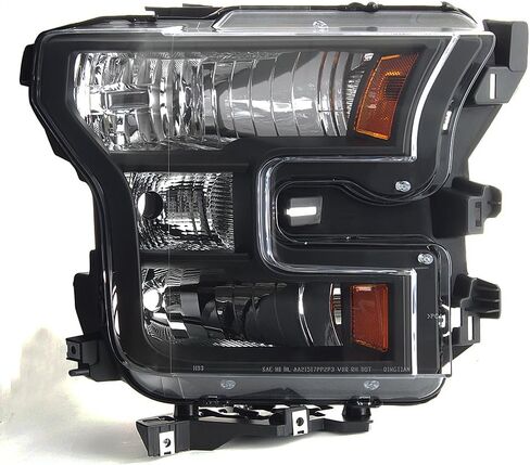 Akkon - لعام 2015 2016 2017 Ford F -150 F150 Factory Halogen Model Model Black Housing Lamp in Kuwait
