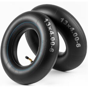 Heavy Duty 15x6.00-6 Inne Tubes with TR-87 Bent Valve Stem, Premium Replacement 6.00/6.50-6 Lawn Mower Tire Tubes Fit for Snow Blowers, Go Karts, Golf Carts, Wheelbarrows and More 2 Pcs in Saudi Arabia