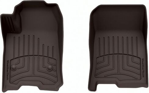 Weathertech Floorliner HP Custom Fit Floor Floor for Colorado ، Canyon - 1st Row (4418181IM) ، Black in Saudi Arabia